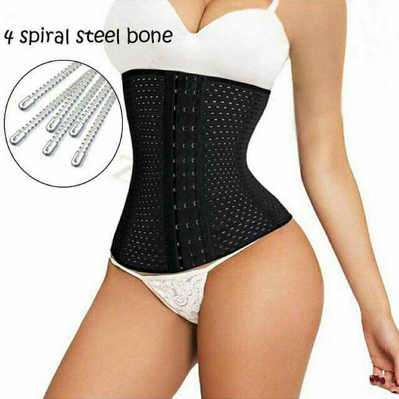 4 steel boning waist trainer Shaper - Picture 3 of 4